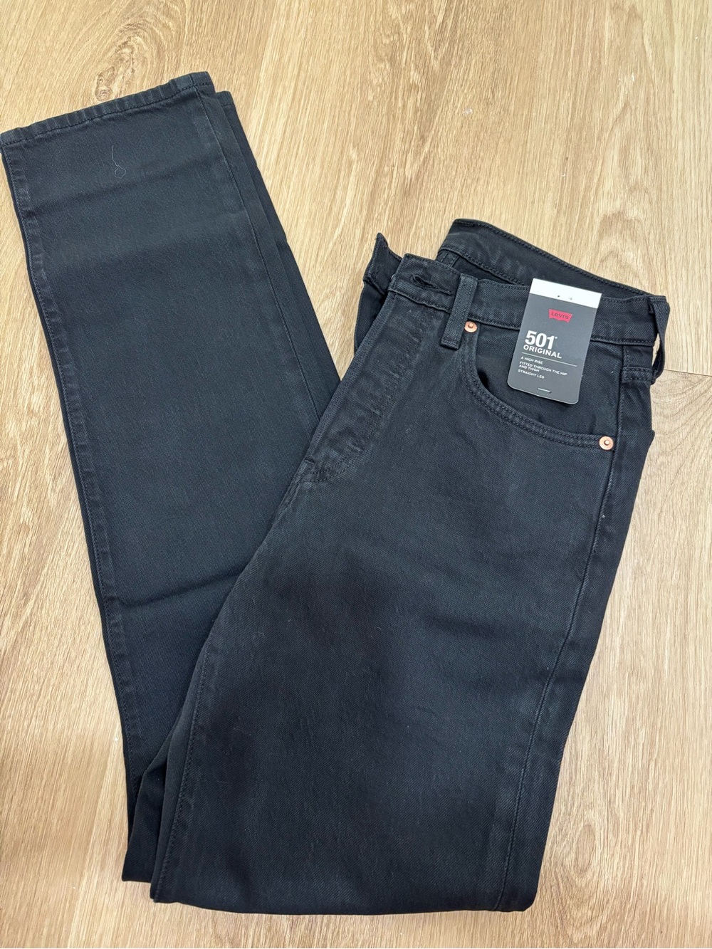 Levi's 501 Original Straight Women’s Jeans - Black
